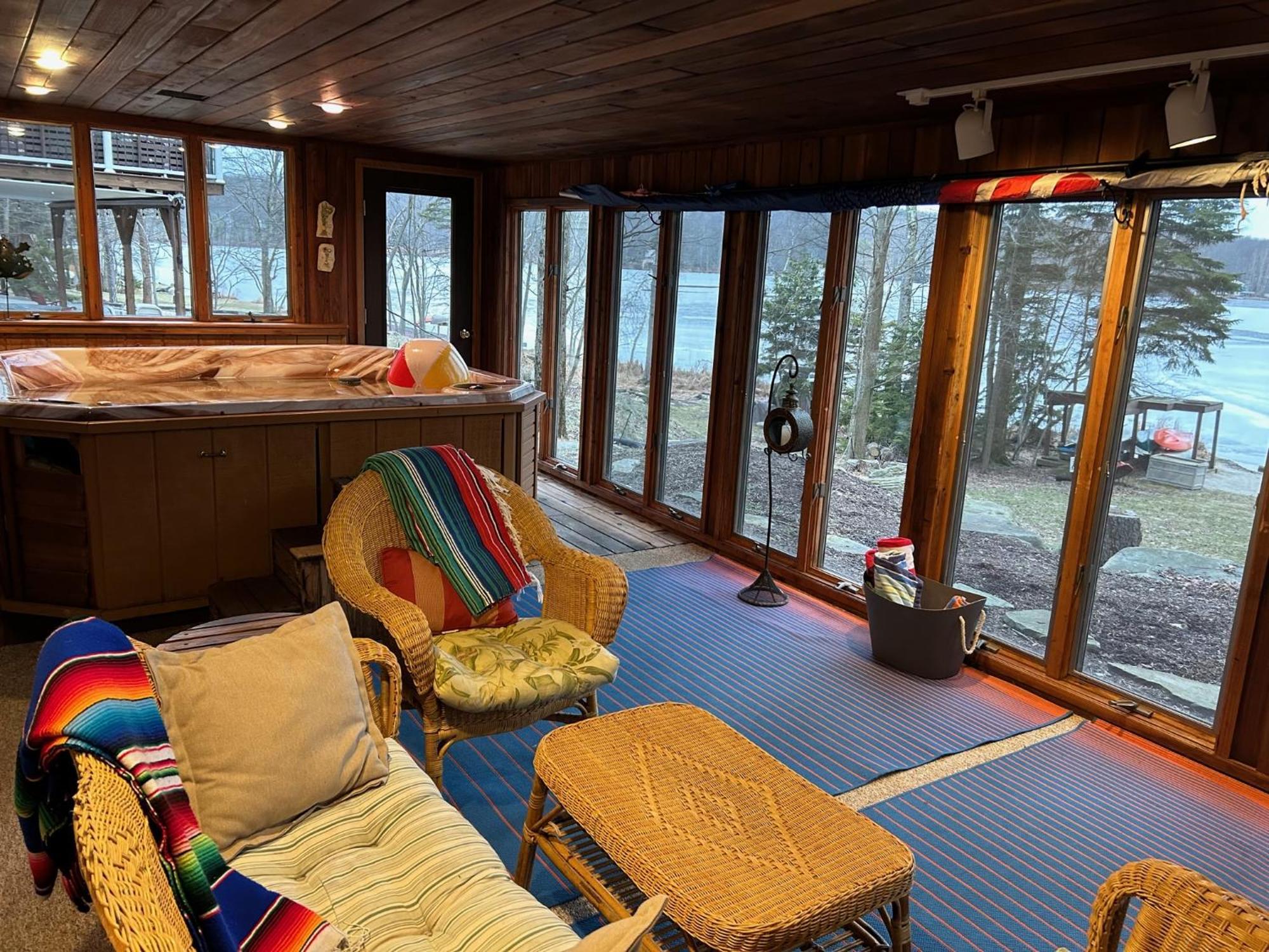 Lakefront Cabin Pvt Beach And Dock - Sunset Marina Arrowhead Lake Esterno foto