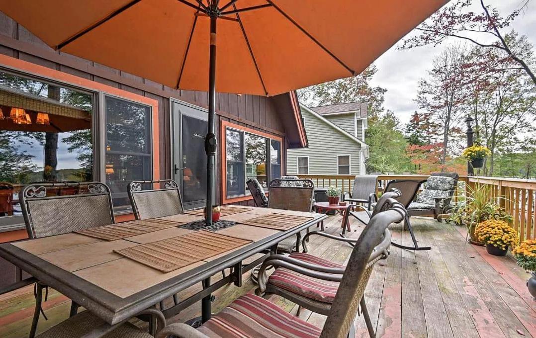 Lakefront Cabin Pvt Beach And Dock - Sunset Marina Arrowhead Lake Esterno foto