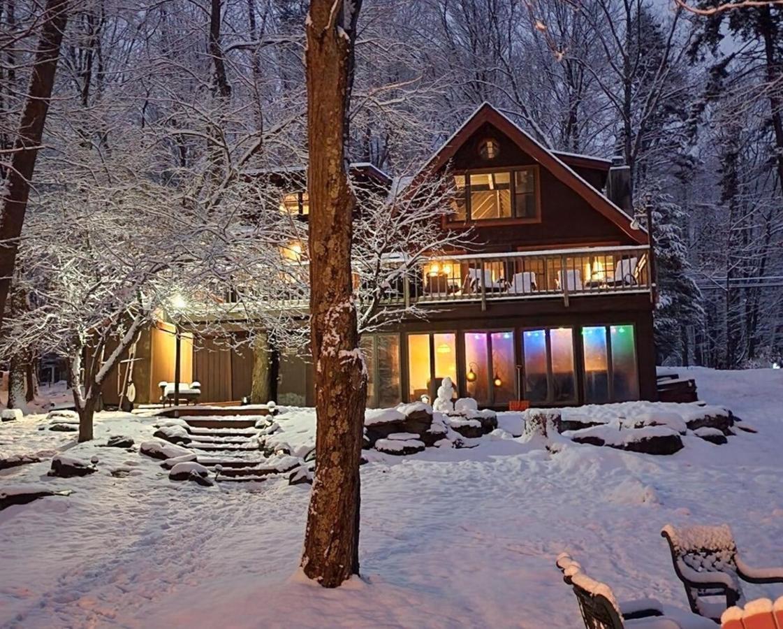 Lakefront Cabin Pvt Beach And Dock - Sunset Marina Arrowhead Lake Esterno foto