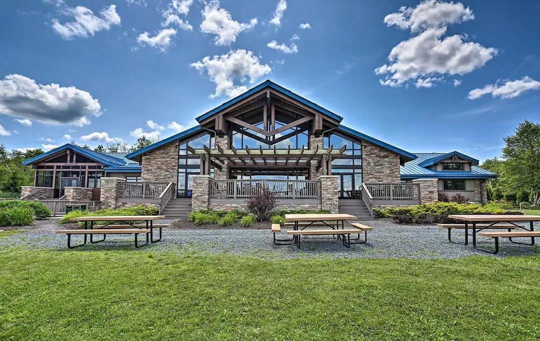Lakefront Cabin Pvt Beach And Dock - Sunset Marina Arrowhead Lake Esterno foto